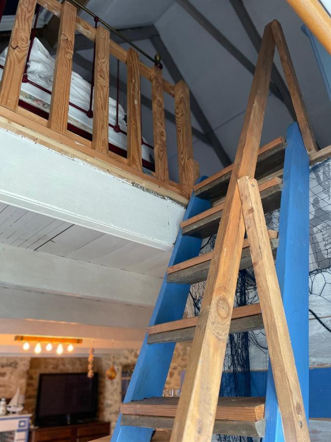 Authentique Maison De Pecheur Au Coeur D'Un Hameau Crozon Exterior foto