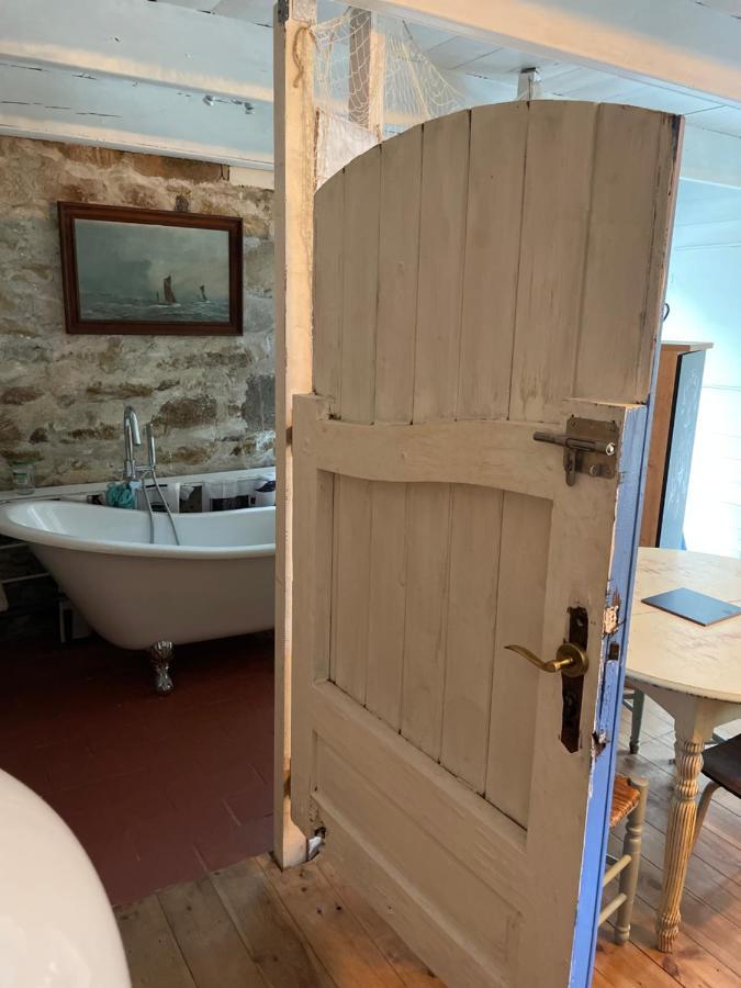 Authentique Maison De Pecheur Au Coeur D'Un Hameau Crozon Exterior foto